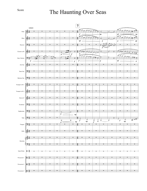 The Haunting Over Seas  - Score Only