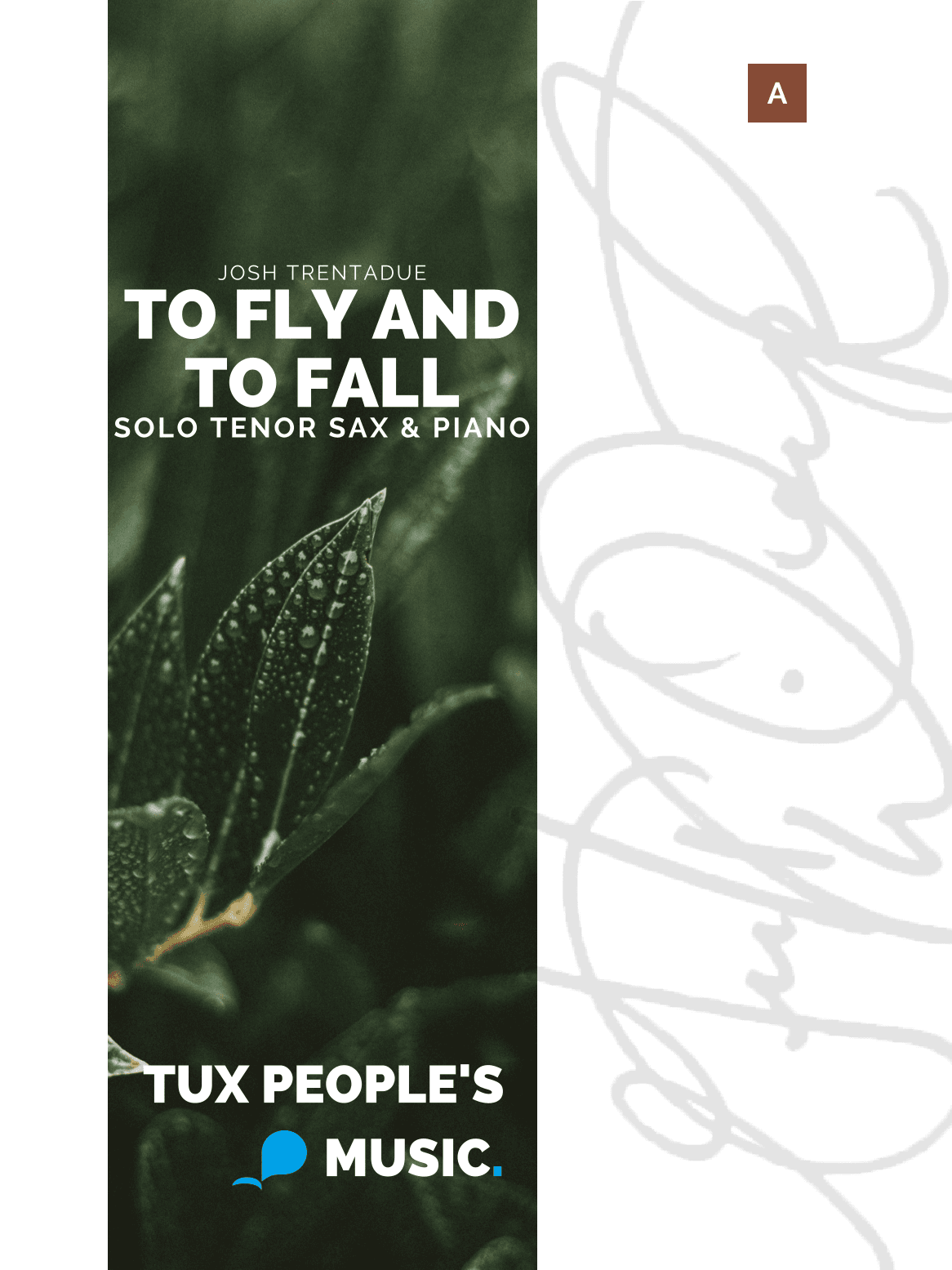 To fly and to fall (Concerto for Tenor Saxophone)