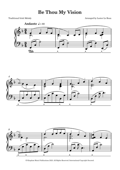 Be Thou My Vision (arr. Lester Le Roux)