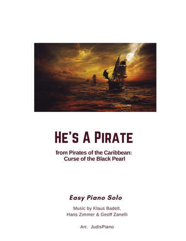 Pirates Of The Caribbean (arr. JudisPiano)