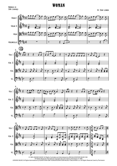 Woman (arr. João Jandiroba)