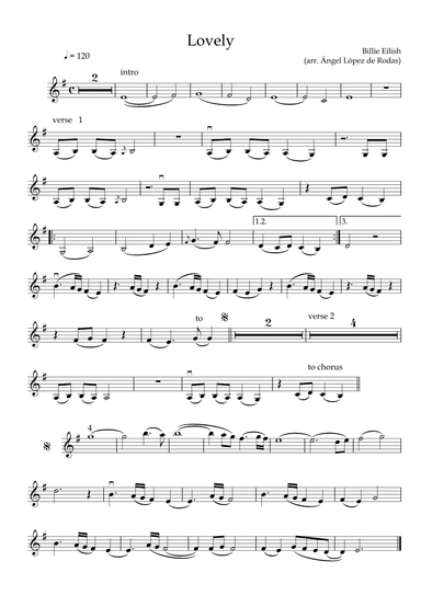 Lovely (arr. Ángel López de Rodas del Mármol)