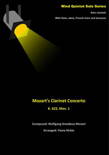 Clarinet Concerto (arr. Fiona Hickie)