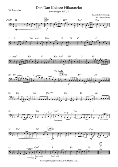 Dragon Ball Gt (arr. Fabio Britto)