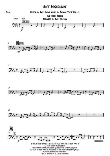 Ain't Misbehavin' (arr. Andy Norman)