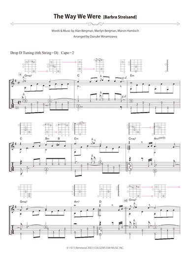 The Way We Were (arr. Daisuke Minamizawa)