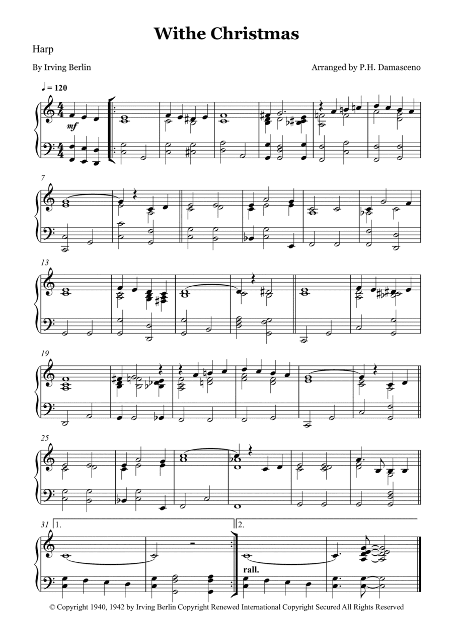 White Christmas (arr. P.H. Damasceno)