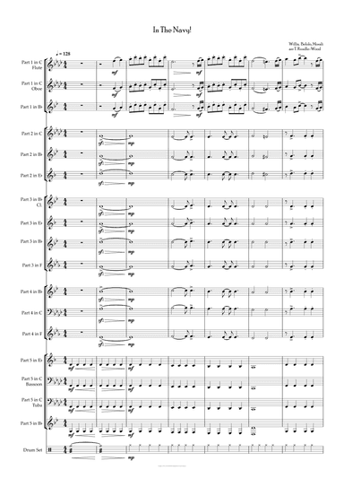 In The Navy (arr. Tom Rundle-Wood)
