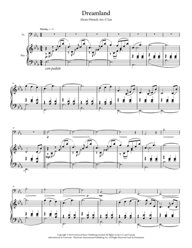 Dreamland (arr. Charlie Lee)
