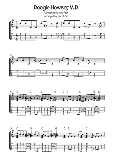 Doogie Howser, M.d. Theme (arr. Carl Thomas - Uke of Carl)