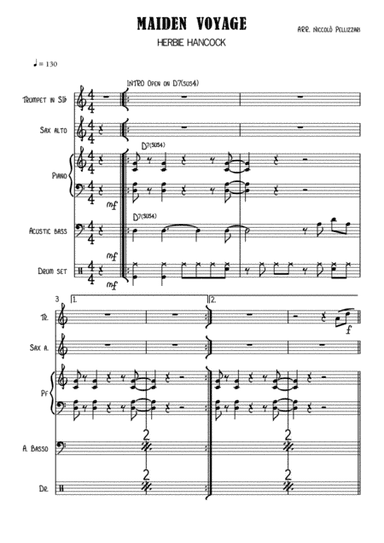 Maiden Voyage (arr. Niccolò Pellizzari)