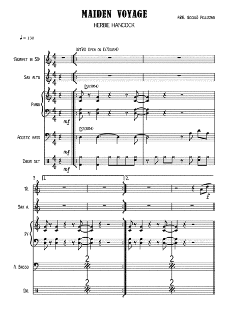 Maiden Voyage (arr. Niccolò Pellizzari)