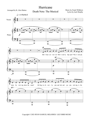 Hurricane (arr. K. Alex Hatton)