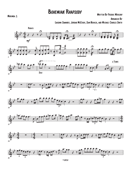 Bohemian Rhapsody (arr. Michael Smith)