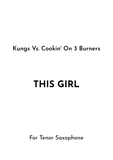 This Girl (arr. Jireh J.)