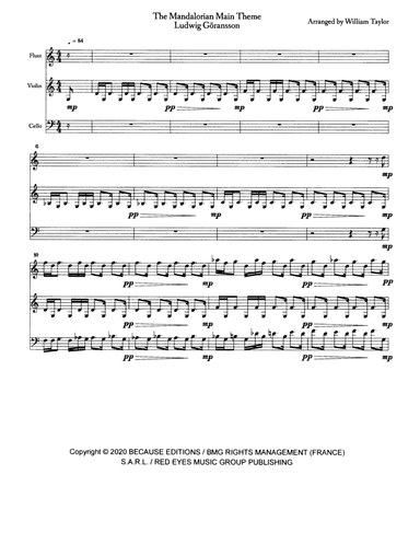 The Mandalorian (arr. William Taylor)