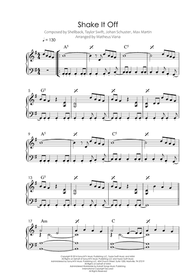 Shake It Off (arr. Matheus Viana)