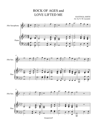 Rock of Ages and Love Lifted Me (arr. Nick Lacanski)