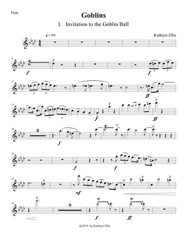 Goblins - Woodwind parts