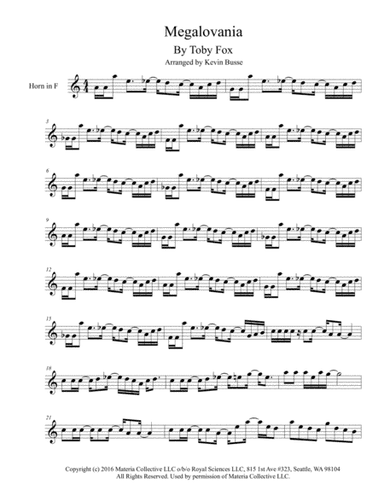 MEGALOVANIA (from Undertale) (arr. Kevin Busse)