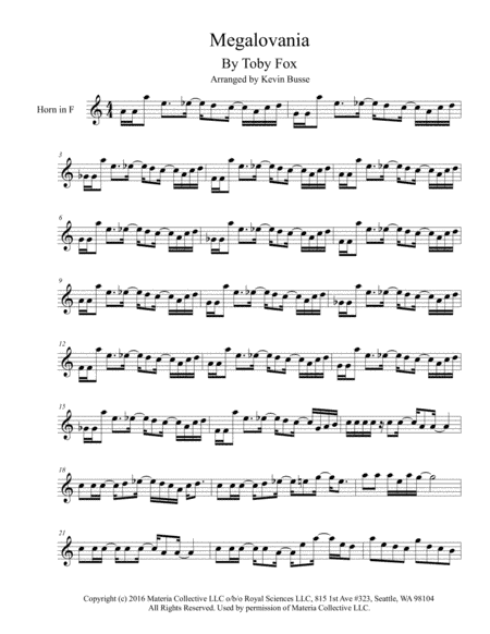 MEGALOVANIA (from Undertale) (arr. Kevin Busse)