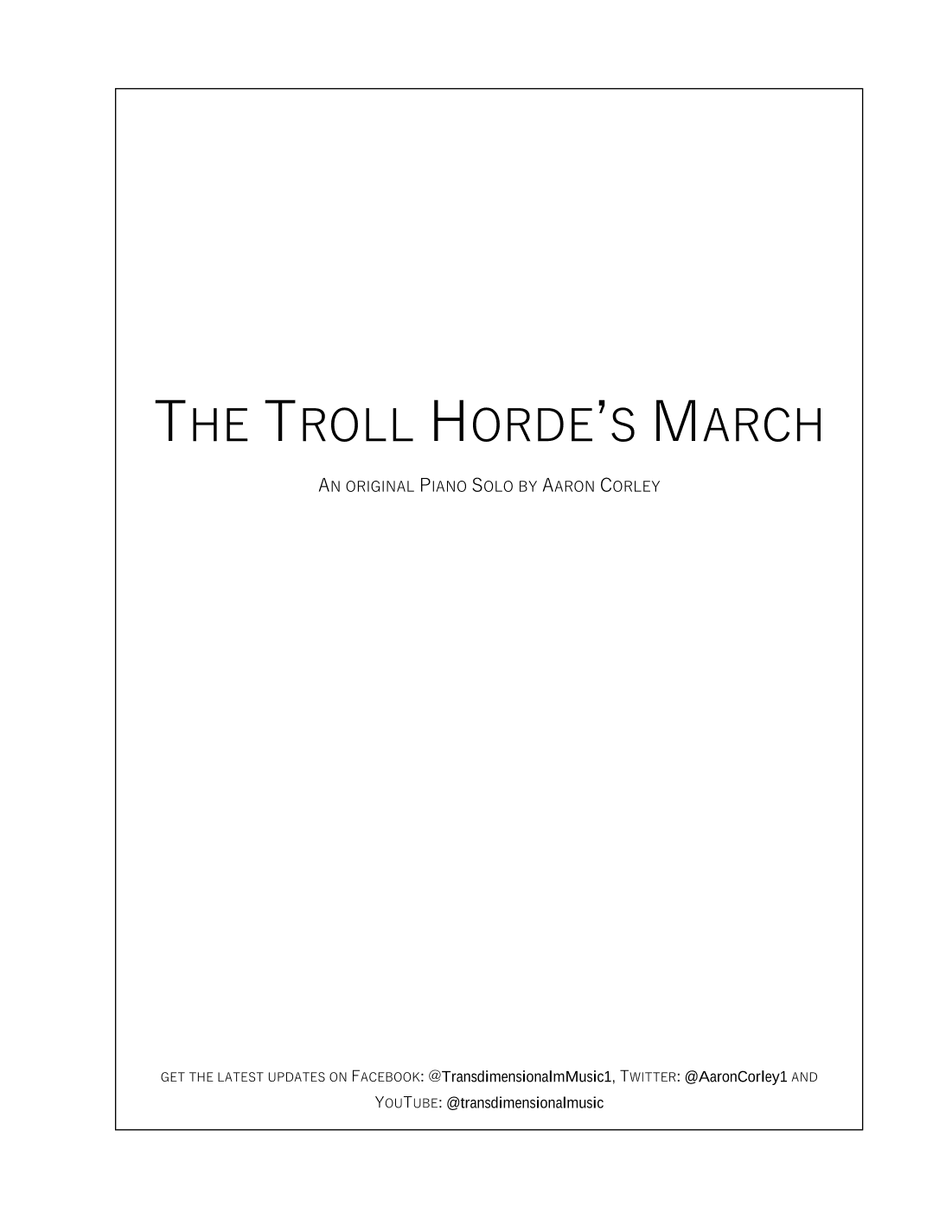 Troll Horde's March, The