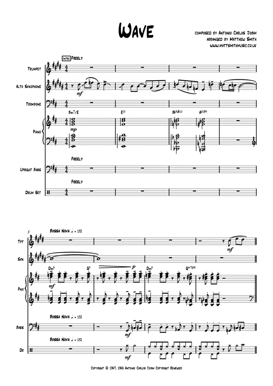 Wave (arr. Matt Smith)
