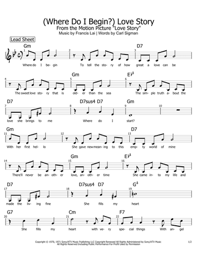 Love Story (arr. Philip Jackson)