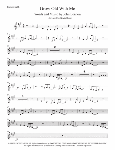 Grow Old With Me (arr. Kevin Busse)