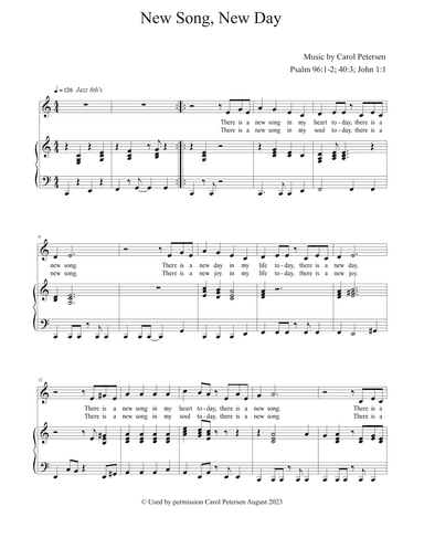 New Song, New Day