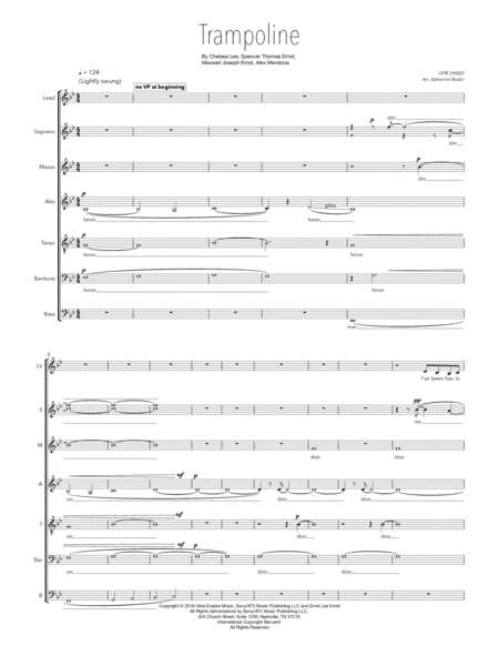 Trampoline (arr. Katherine Bodor)