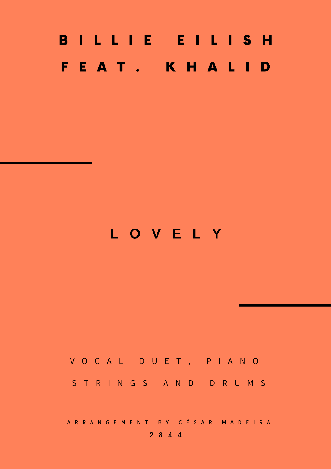 Lovely (arr. César Madeira)