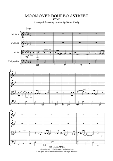 Moon Over Bourbon Street (arr. Brian Hardy)