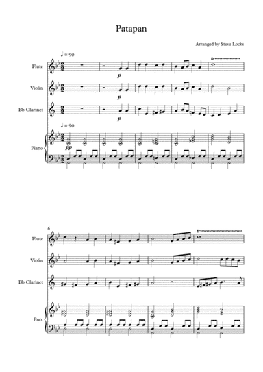 Patapan (arr. Steve Locks)