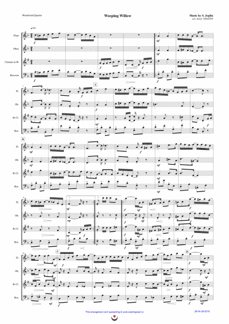 Weeping Willow (arr. Josef STASTNY)