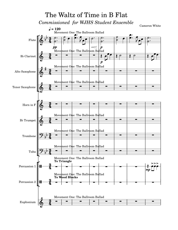 The Waltz of Time in B Flat