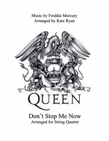 Don't Stop Me Now (arr. Kate Ryan)