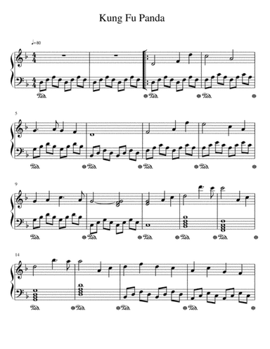 Oogway Ascends (arr. Ben Levit)