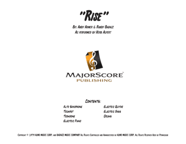 Rise (arr. MAJOR SCORE PUBLISHING TM.)