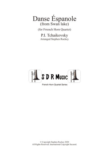 Spanish Dance from Swan Lake for French Horn Quartet (arr. Stephen Rockey)