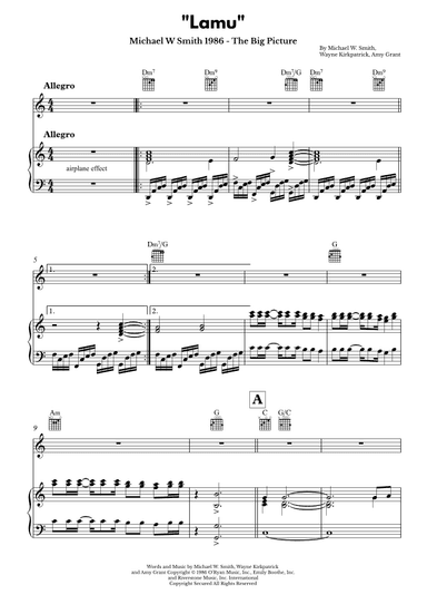 Lamu (arr. Arranged by Alex Diego)