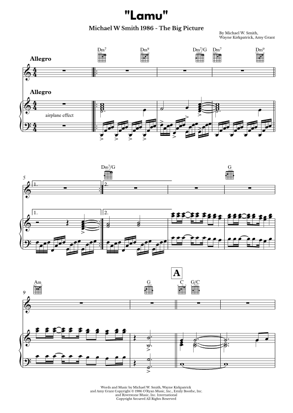 Lamu (arr. Arranged by Alex Diego)