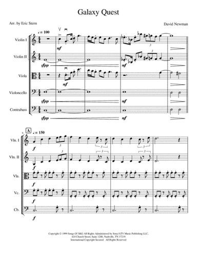 Galaxy Quest Main Title Theme (arr. Eric Stern)