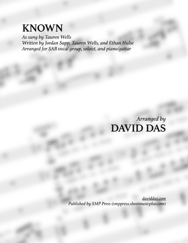 Known (arr. David Das)
