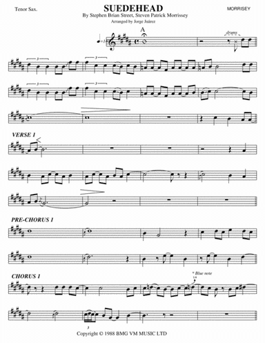 Suedehead (arr. Jorge Juárez)