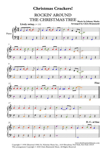 Rockin' Around The Christmas Tree (arr. Chris Brammeld)