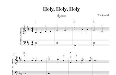 Holy, Holy, Holy (arr. Francesco Blackmore)