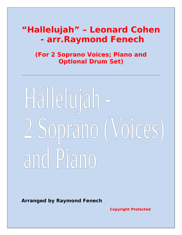 Hallelujah (arr. Raymond Fenech)