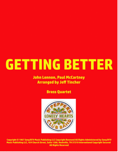 Getting Better (arr. Jeff Tincher)