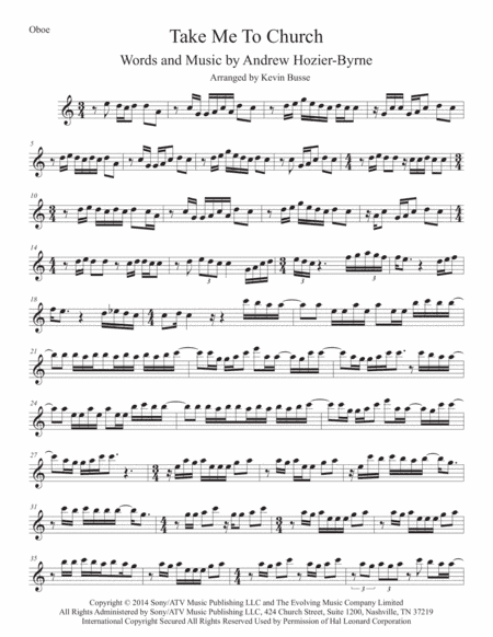 Take Me To Church (arr. Kevin Busse)